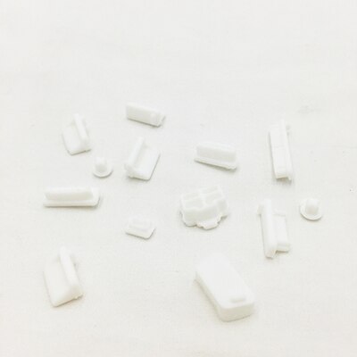 30sets Colorful Silicone Anti Dust Plug Cover Stopper Laptop dust plug laptop dustproof usb dust plug Computer Accessories: white