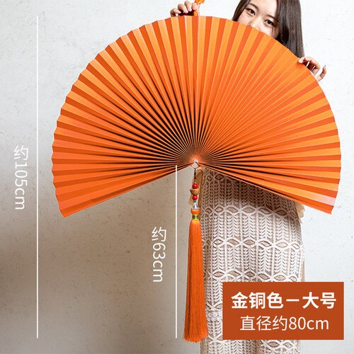 Chinese Style Folding Fan Wall Hanging Craft Fan Hanging Fan Living Room Decoration Wall Decoration Pendant