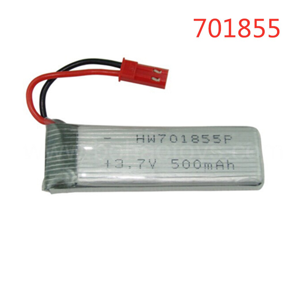 3.7V 500mAH You Di U818A original remote control flying saucer aircraft battery 3.7V 500mAH lithium battery HW 701855