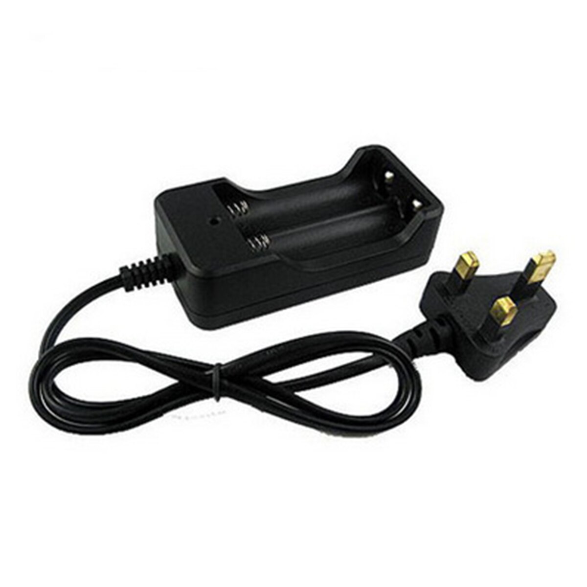 2 Slots UK Plug Battery Batteries Charger For 3.7V 18650 Rechargeable Battery Charger Dual-Charge UK Plug
