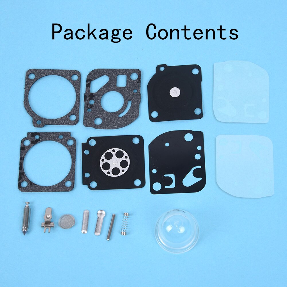 Carburetor Rebuild Kit For Ryobi Ryan IDC Homelite Zama Carb Blower C1U-H39, A