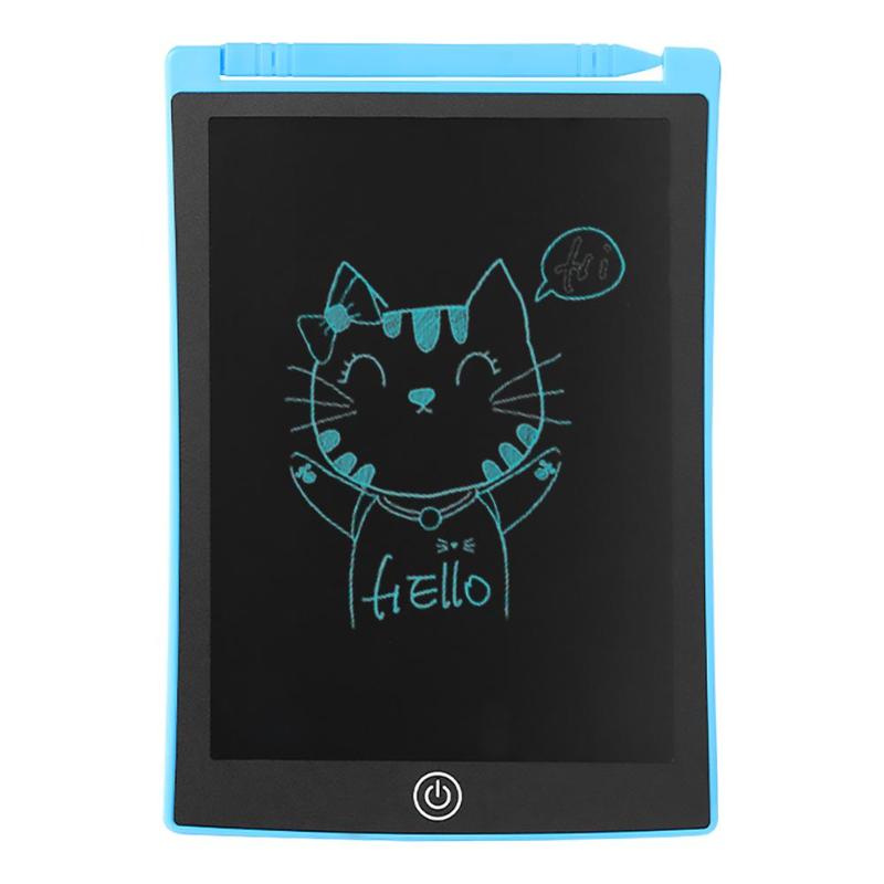 8.5 Inch Portable Smart LCD Writing Tablet Electronic Notepad Drawing Graphics Handwriting Pad Board no battery: Blue