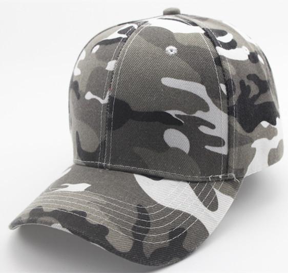Cokk camouflage baseballkeps dam herr snapback hip hop keps camo hattar för kvinnor män army keps hona gorras ben hane billig: Grå