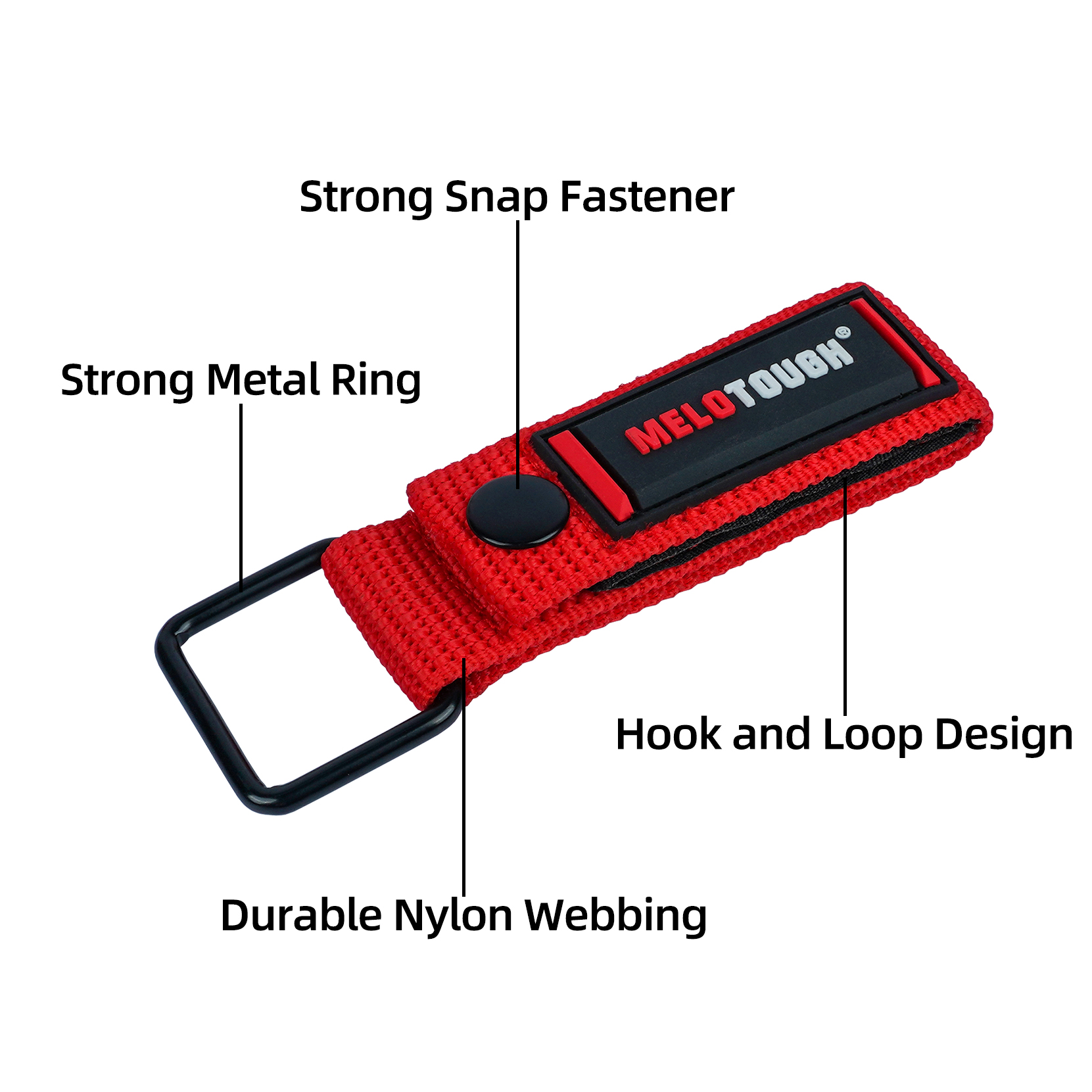 Meetlinthouder Meetlinthouder Boor Impact Tool Holster voor meetlint, boren, geknipt gereedschap