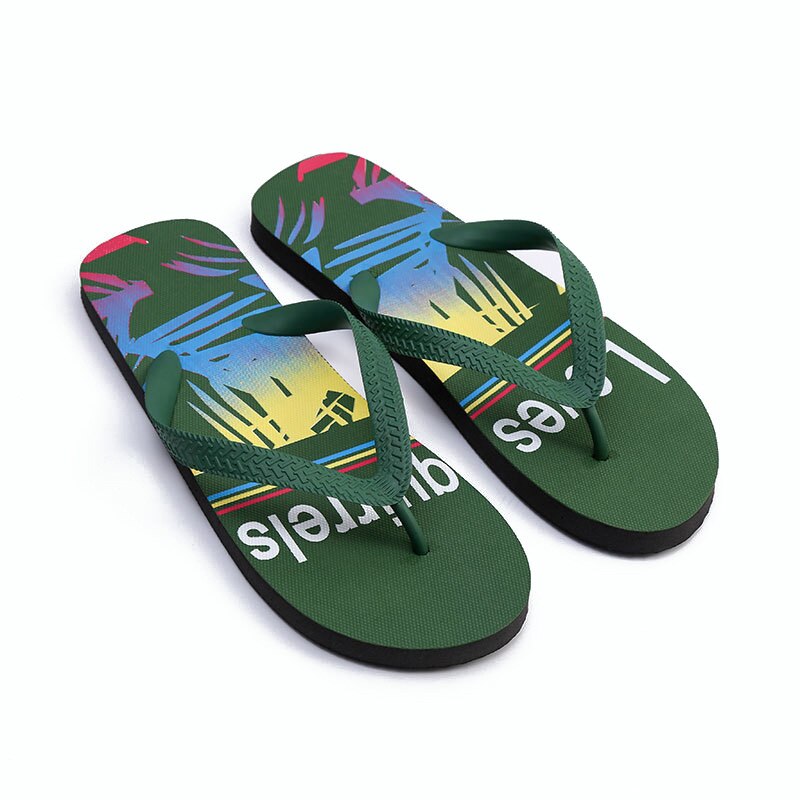 Mazefeng Brand Summer Cool Beach Slippers British Style Men Flip Flops Platform Non-slide Male Sandals Zapatos Hombre