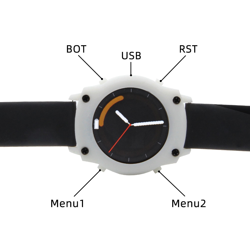LILYGO® TTGO &amp; Pauls_3d_Things Open Smartwatch ESP32 Voor Arduino T-micro32 Open Source Programmeerbare Horloge Module Wifi Bluetooth