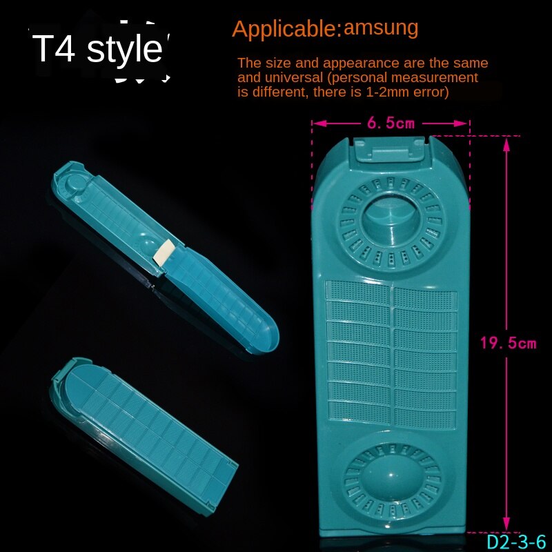 Automatische Semi-Automatische Pulsator Wasmachine Filter Doos Garbage Collection Doos Filter Filter Tas Reparatie Onderdelen: T4- washer Filter