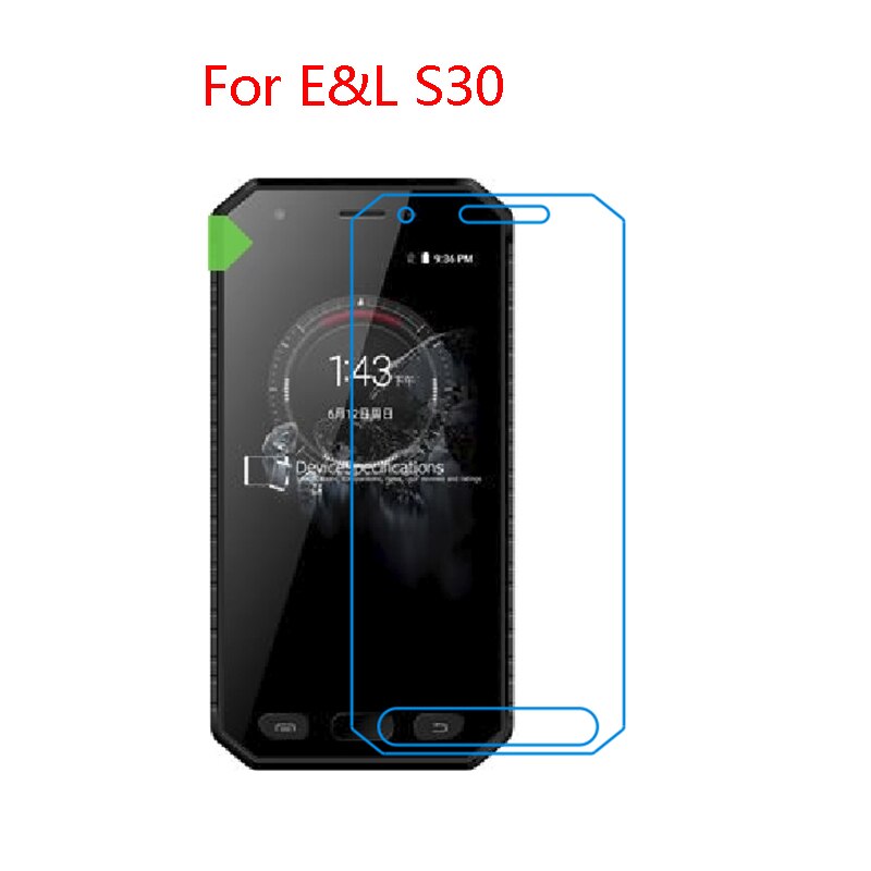 (2-Pack) 9H flexible glass screen protector For E&L W9,W8,W7,W6,W5,S70,S60,S50,S30: S30
