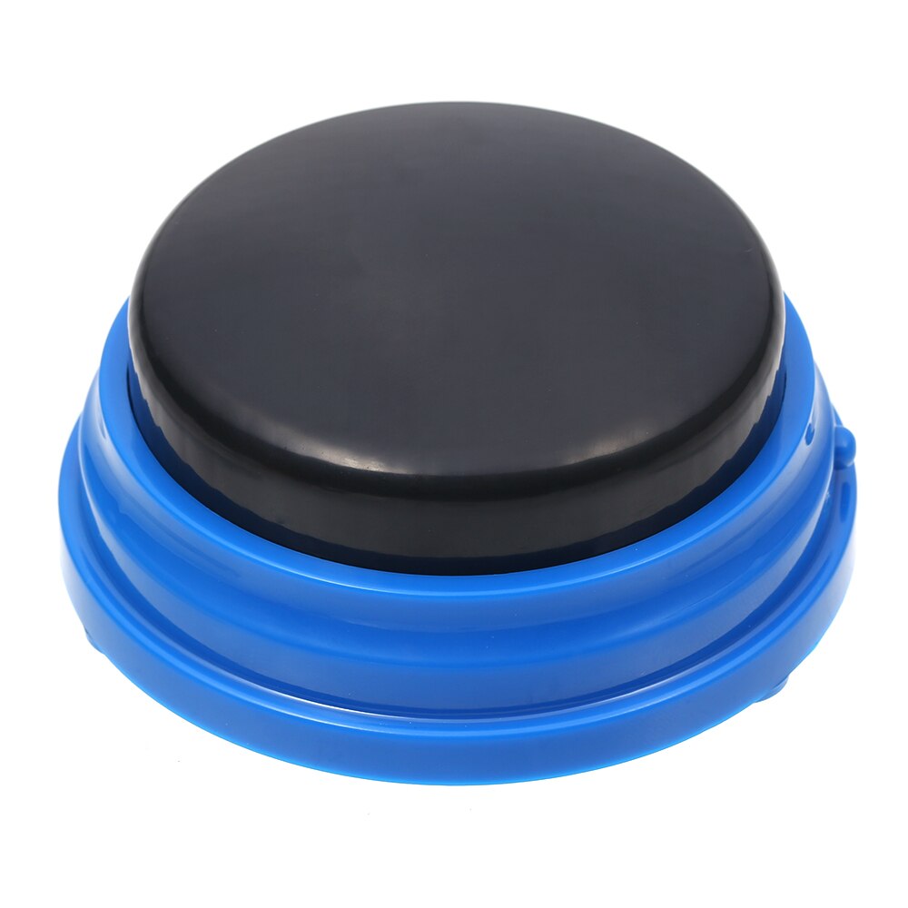 Recordable Talking Button Voice Recording Sound Button for Kids Pets Interactive Toy Phonograph Answering Buttons Noise Makers: Blue