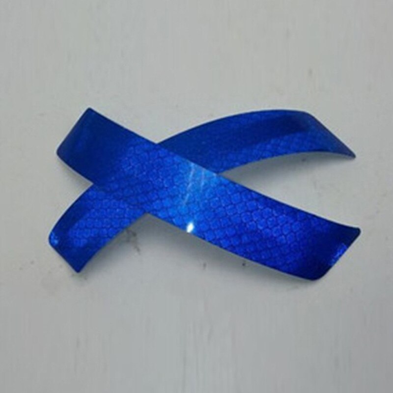 Car Reflective Sticker Styling Decal Reflector Tape for Toyota PRIUS COROLLA highlander Sequoia GR Camry Corolla Yaris: Blue