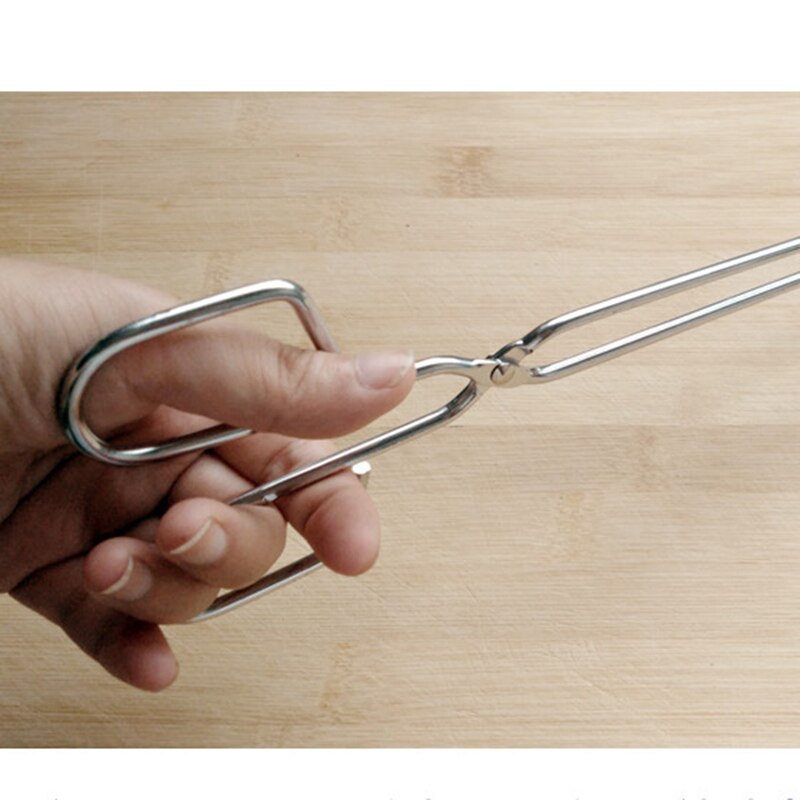 Stainless Steel Food Clip Barbecue Tool Large 31CM Hotel BBQ Tongs Heat Resistance Tools for Home Outdoor Party !