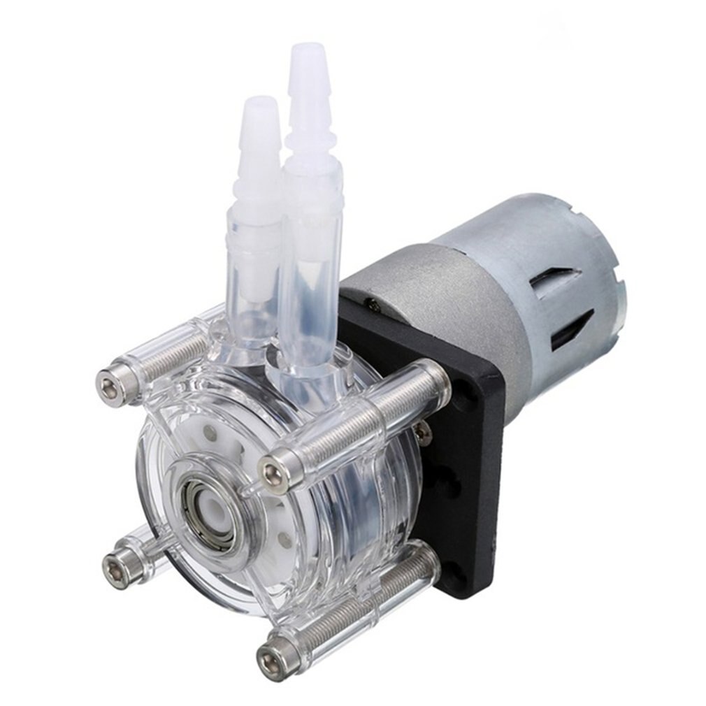 DC 12/24V Peristaltic Pump Large Flow Dosing Pump Anti-corrosion Vacuum Pump Strong Suction for Aquarium Lab