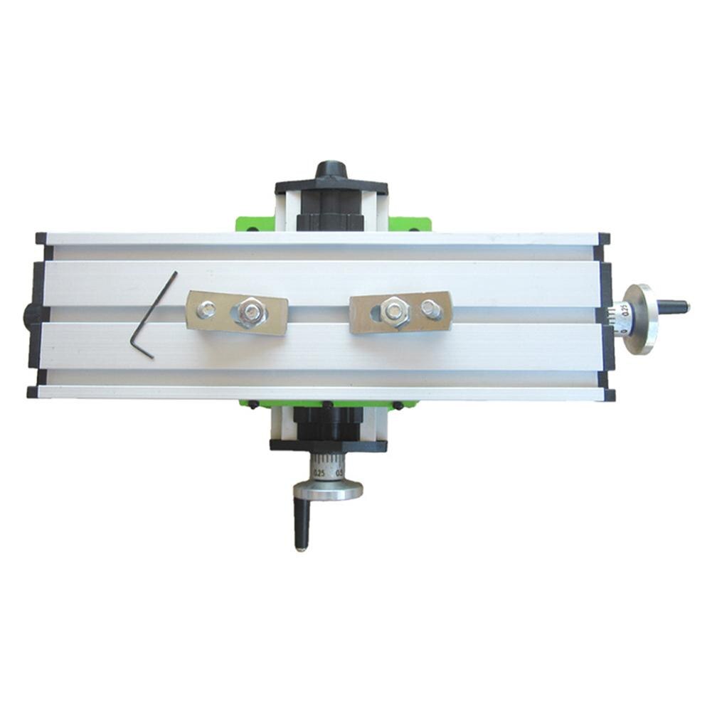 Precision Mini Table Bench Vise Bench Drill Milling Machine Assisted Positioning Tool X Y-axis Adjustment Coordinate Table Vise
