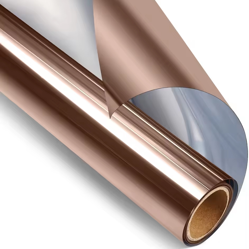 Window Insulation Glass Film Office Solar Film Living Room Shading One-way Anti Peeping Sunscreen Film Electrostatic Bonding: 45cm*5m / Blue