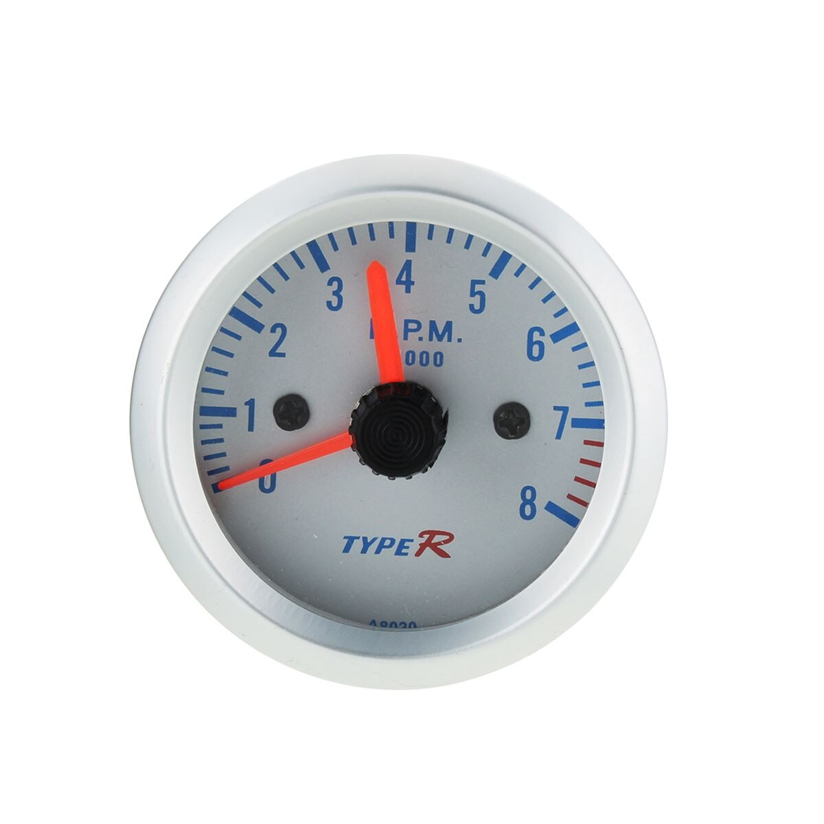 2" 52mm Bulb Light Oil Pressure/Temperature Volt Tachomete Boost Gauge Meter: 6
