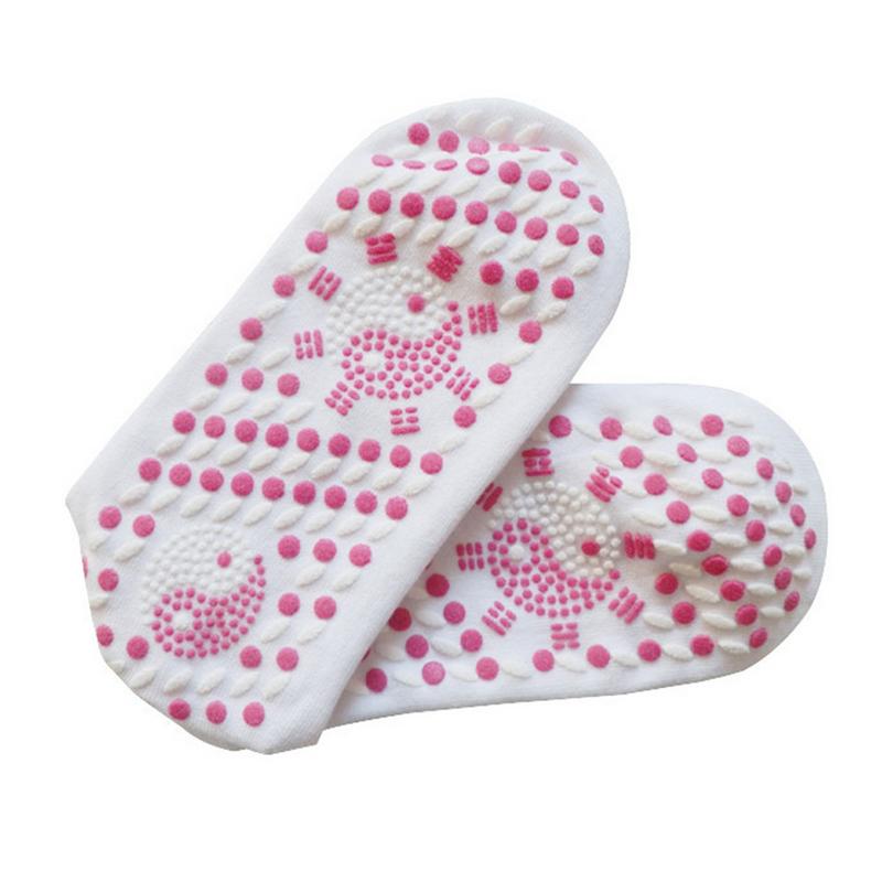 Neue Atmungsaktive Massage Socken Komfortable Turmalin Magnet Therapie Massager Selbst-Heizung Gesundheit Fußpflege Socken