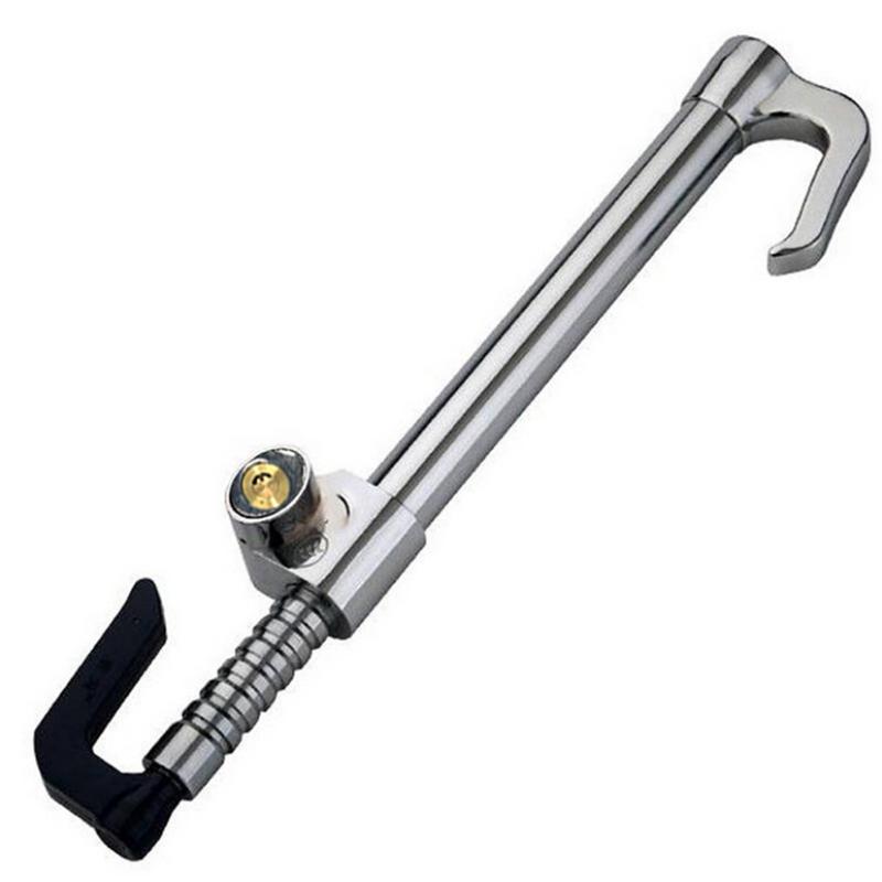 Car Steering Wheel Lock Anti-Theft Clutch Lock Retractable Brake Lock Steel It's Easy To Use Style