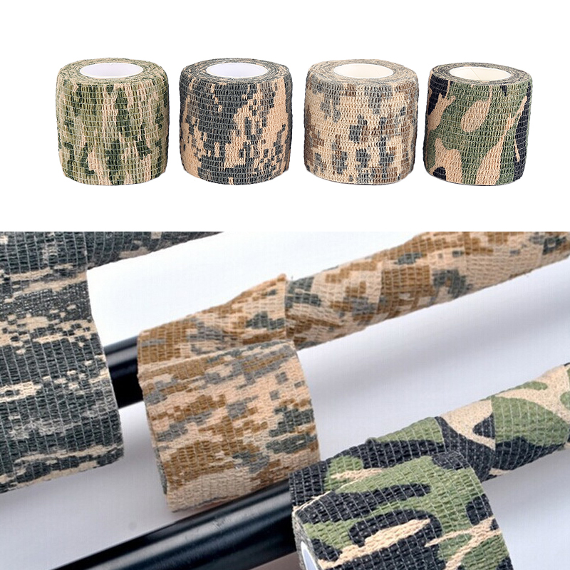 Hunt Vermomming Hansaplast Camouflage Wrap Tape Leger Lijm Camouflage Tape Geweven Stealth Wrap