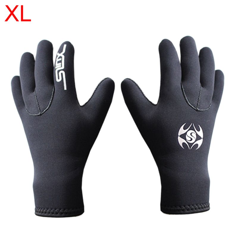 Guantes de neopreno para natación y buceo, antideslizantes, cálidos, Unisex, guante de esnórquel, 1 par