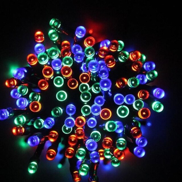 100/ 200 Led Solar Power String Fairy Lights Waterdichte Outdoor Tuin Garland Solar Lamp Kerst Festival Light Decor
