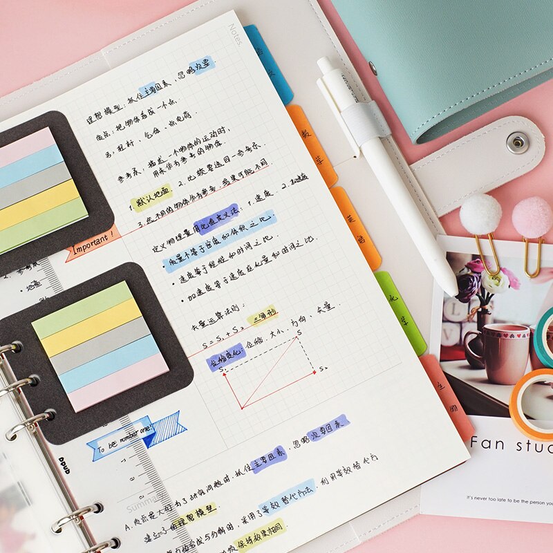 Macaron Cute Spiral Notebooks Stationery Fine Office School Personal Agenda Organizer Binder Diary Weekly Planner B5