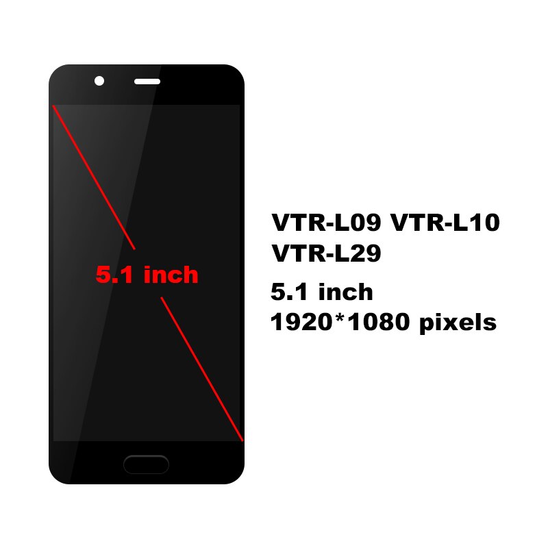 5.1  p10 lcd-display-touchscreen-einheit für huawei -al01 -al00 -l09 -l10 p10