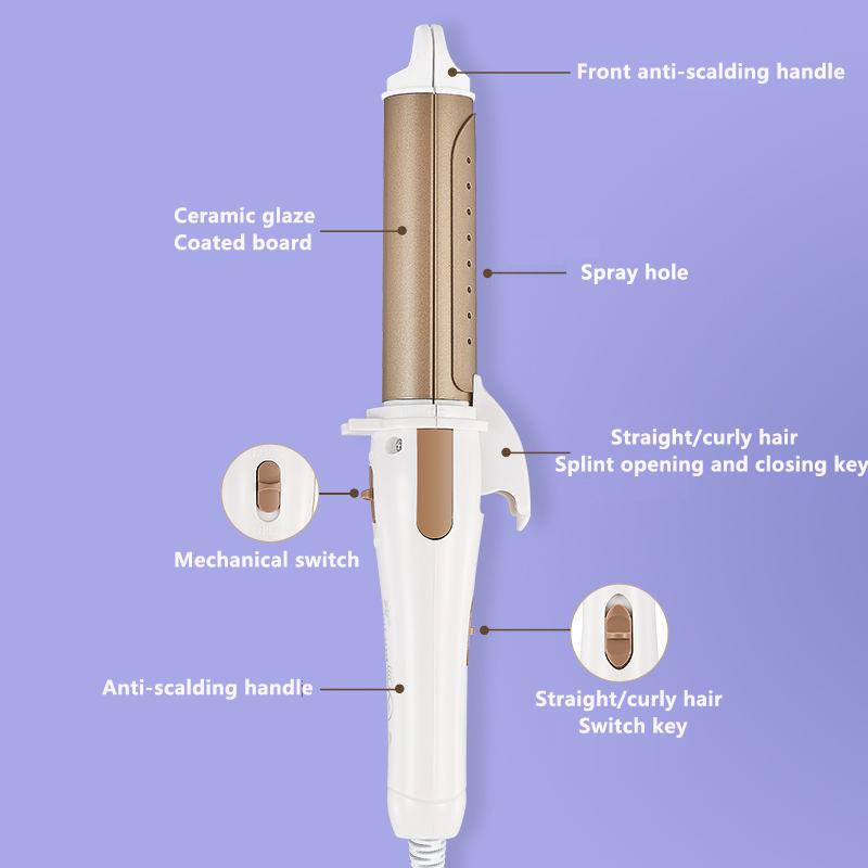 Beruf elle Haar werkzeuge Lockens Tab Haar glätter Haar wanken Styling Werkzeug Haar Locken wickler elektrische Locken wickler