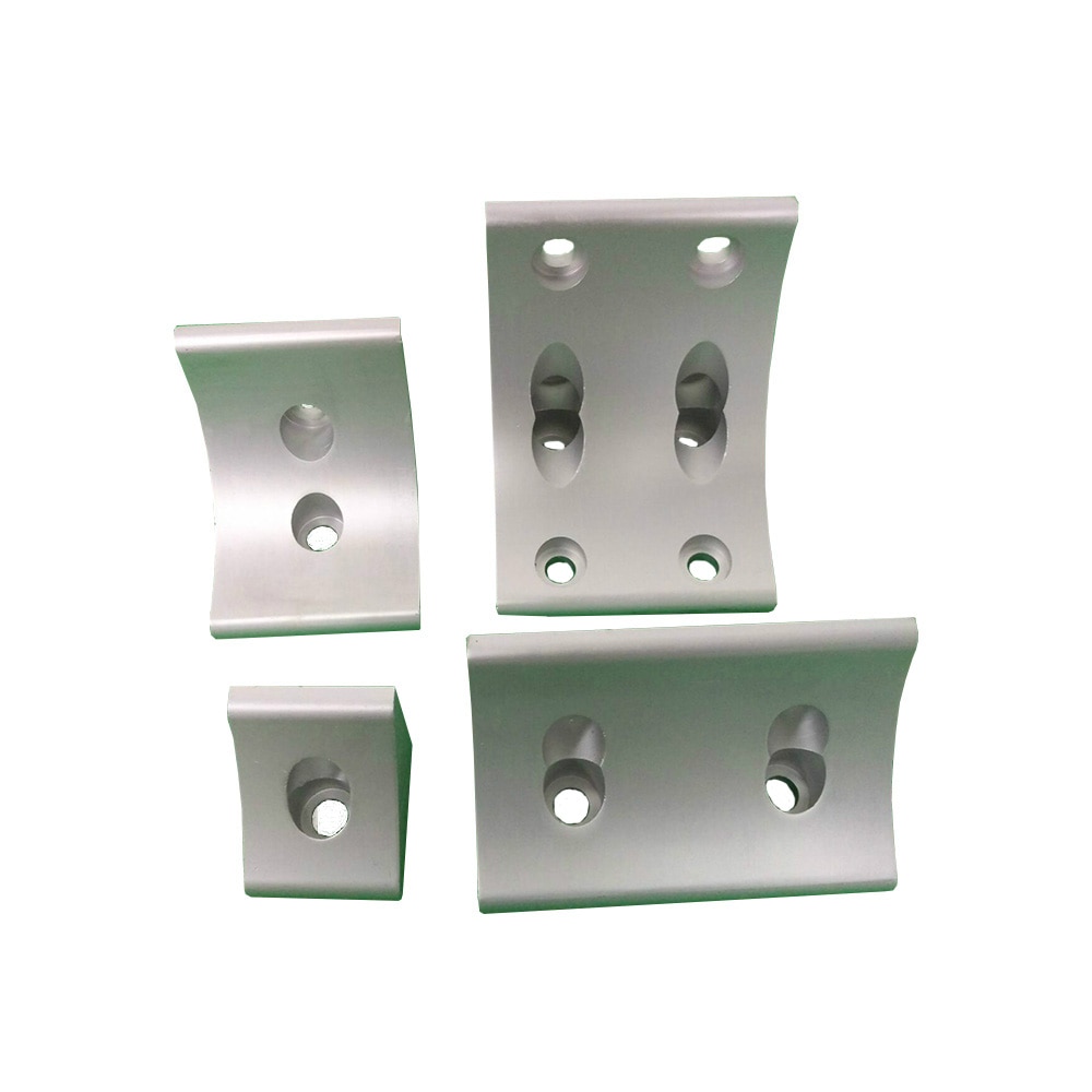 Bande de Joint pour le profil aluminium | 5 pièces 2 trous, type L 90 degrés 3030/4040/4545, support d'angle de connexion pour connecteur