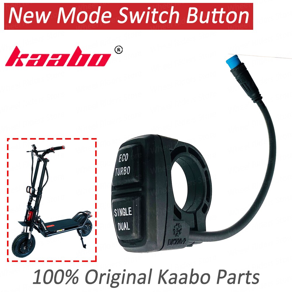 Kaabo oppgradert modusbryterknapp eco turbo single dual mantis wolf warrior ii elektriske scooterdeler