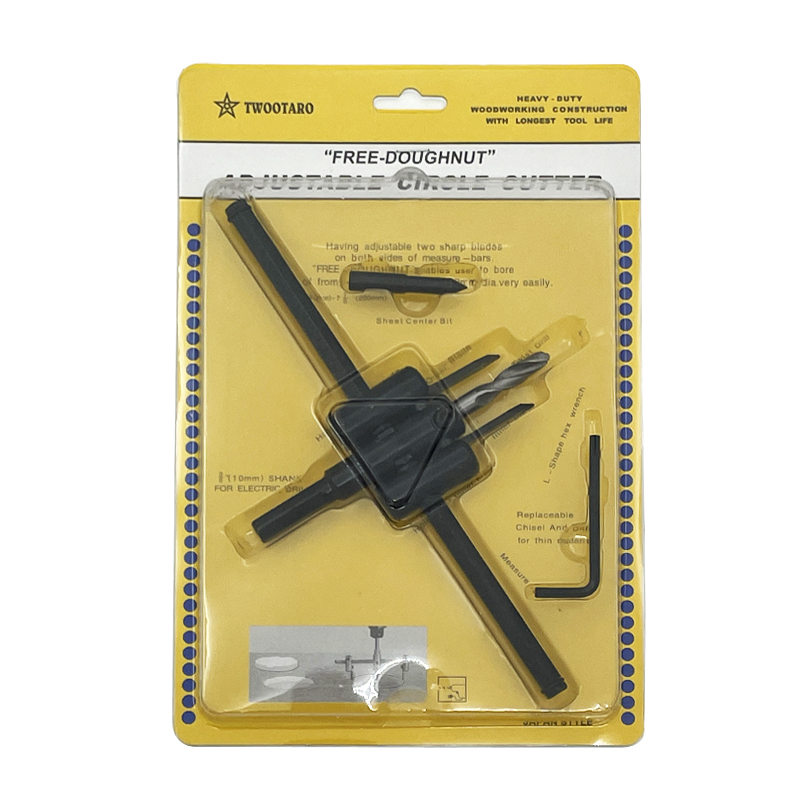 30/40MM-120/200/300MM Adjustable Wood Drywall Circle Hole Drill Cutter Bit DIY Tool Black or Sliver Alloy Blade: 34mm