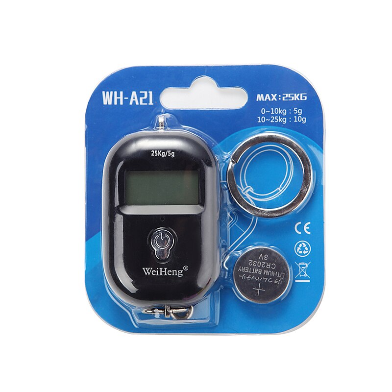 25Kg X 5g/10g Mini Digital Hängende Skala LCD Display-hintergrundbeleuchtung Gepäck Skala für Angeln Gepäck reise Elektronische Waage