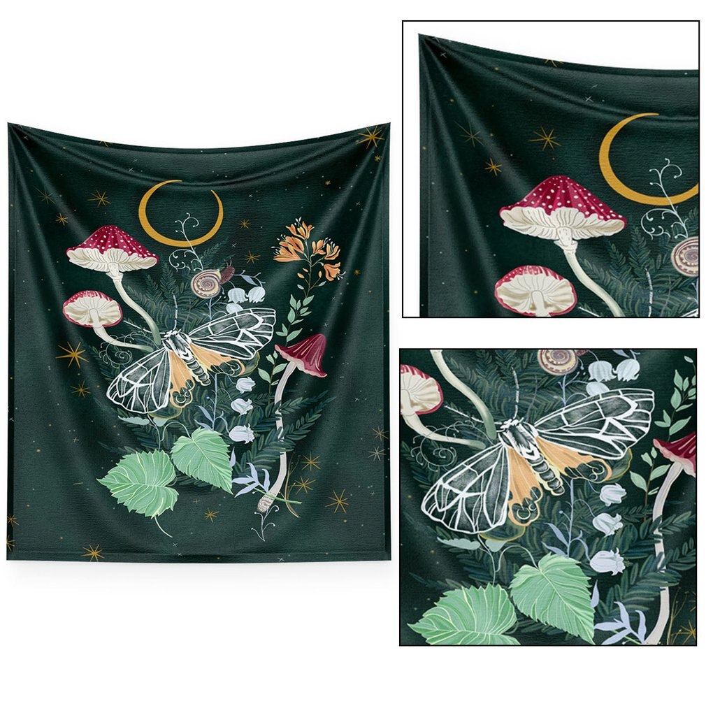 Berkin Arts Decor wandtapijt voor muur opknoping premium polyester stof