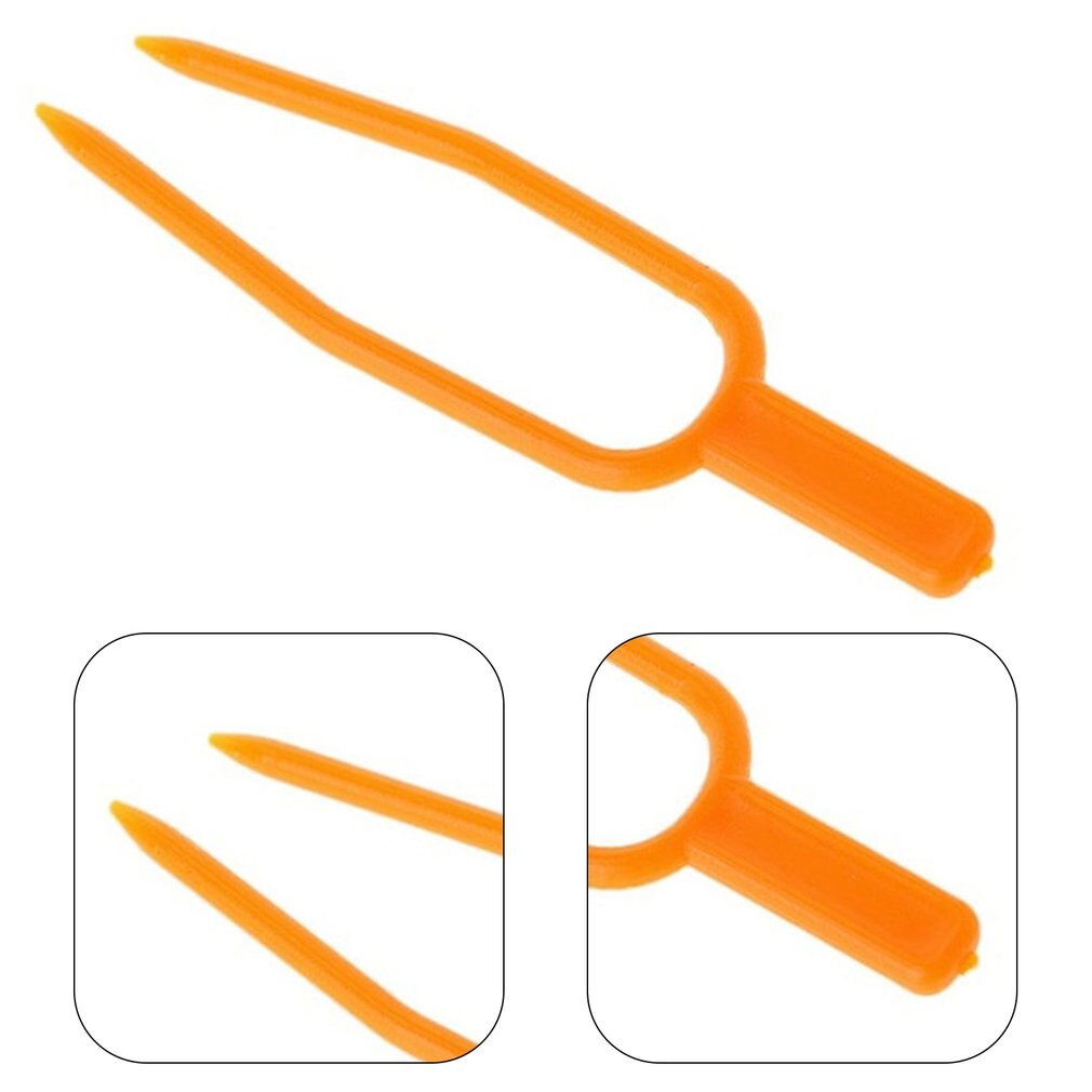 50 pièces/ensemble En Plastique Plante Tige Fixateurs D'escalade En Plastique Clips de Soutien Plante Vigne Pour Fleur Semis directe