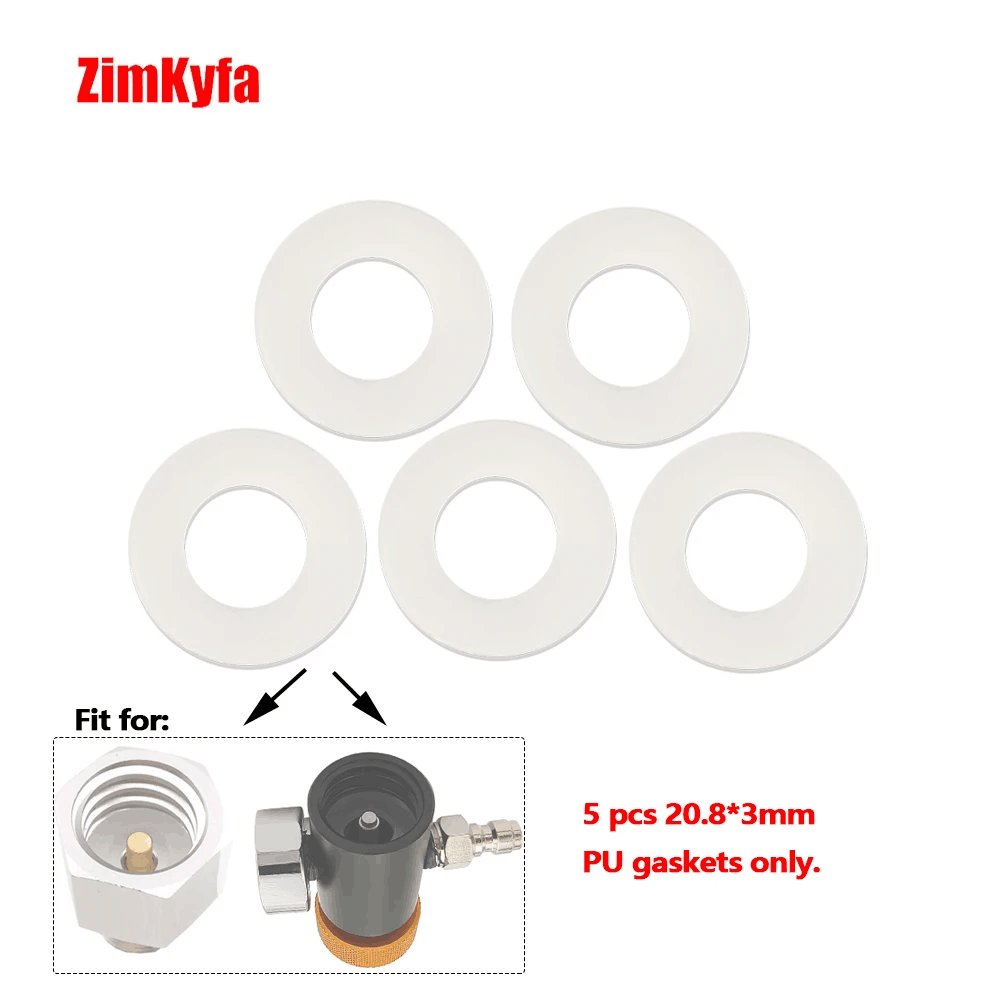 5Pcs Sodastream Cilinder Co2 Adapter Wasmachine O Ring Pakking Voor Homebrew Aquarium: Default Title