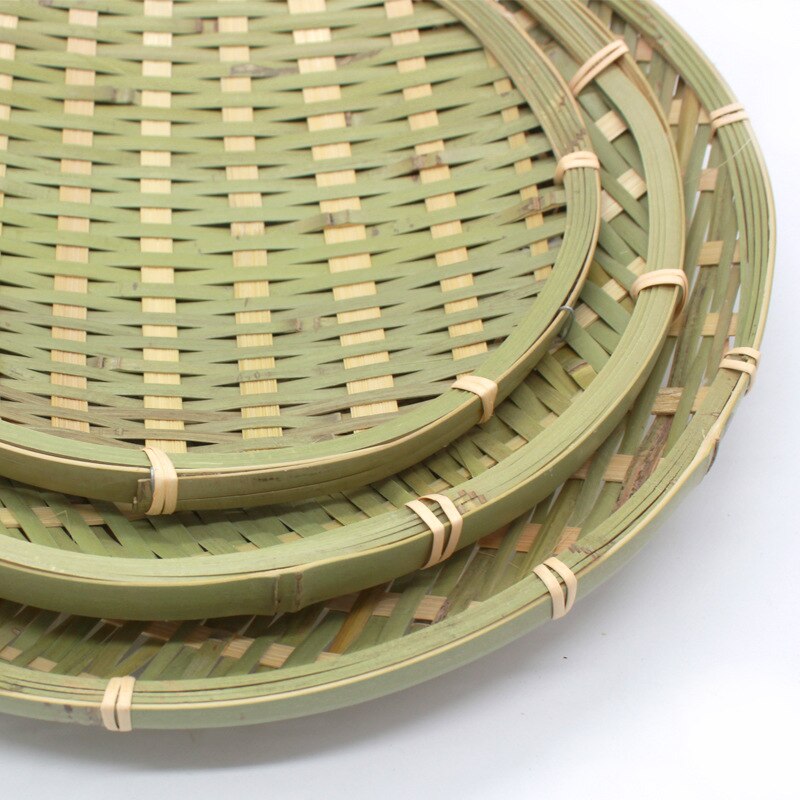 Easter Basket for Embroidery Rattan Basket Bamboo Woven Baskets Handmade Farm Kitchen Fruit Dessert Snacks Bread Basket