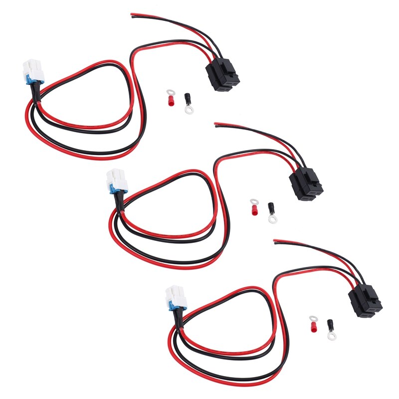 3X Radio Power Cord Cable For Yaesu FT-450 FT-991 Kenwood TS-480 ICOM IC-7000 IC-7600