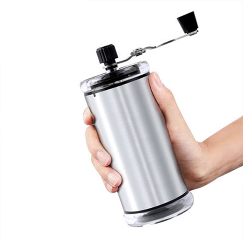 Manual Coffee Bean Hand Grinder Coffee Beans Grinding Machine Grain Mill Utensil: Short
