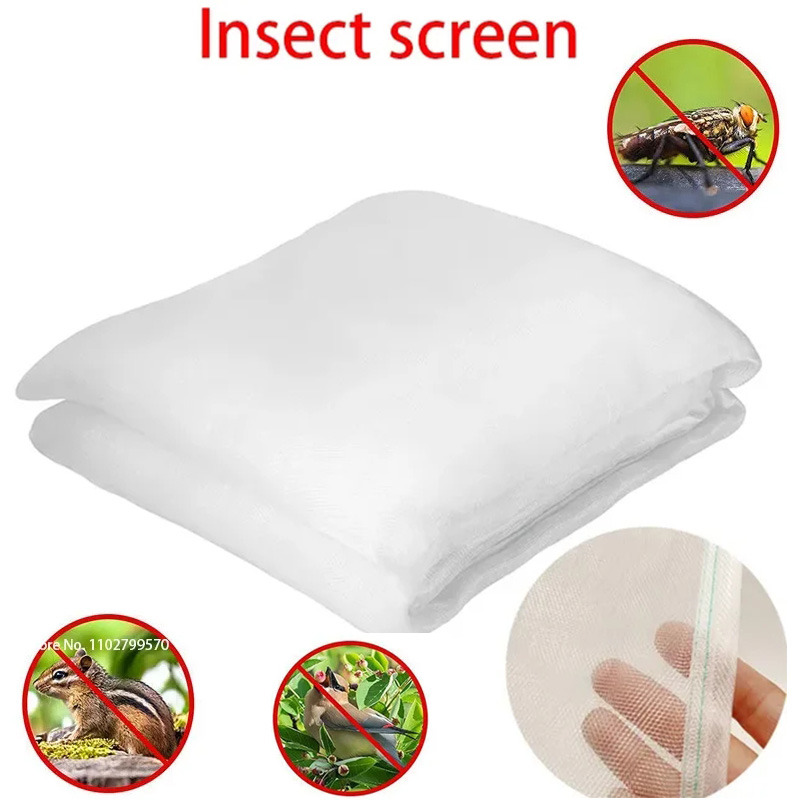 Tuin Insectenbestendig Net, Groente-En Fruitverzorgingshoes, Bloemkas, Insectenbestendig En Vogelbestendig Net, 60 Mesh