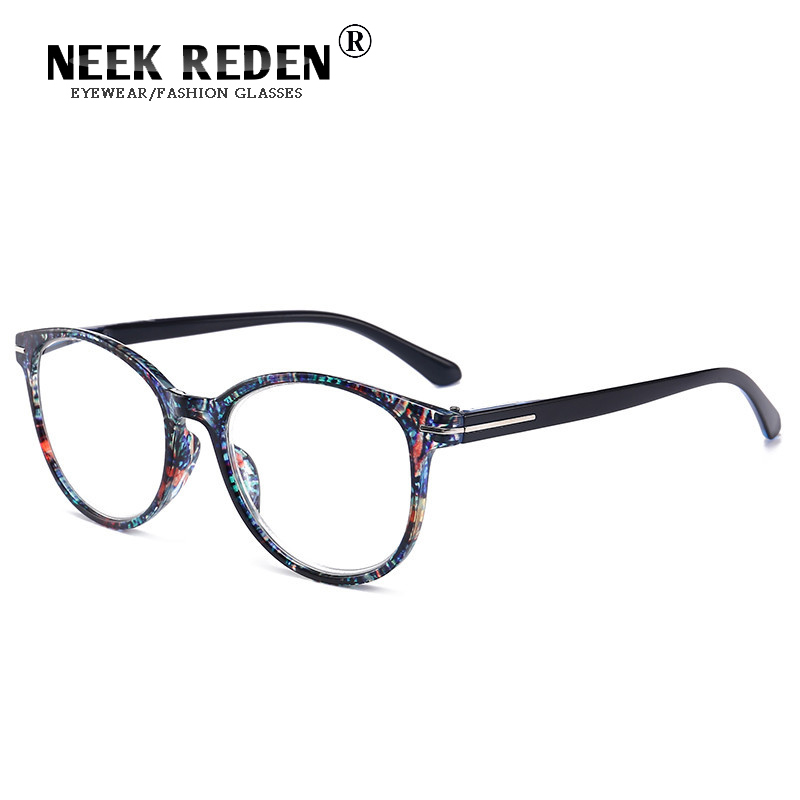 Ronde Dioptrie Leesbril Vrouwen Circulaire Vision Brillen Vergrootglas Mannelijke Recept Brillen Frame Dioptrias +0.5 Tot +4.0