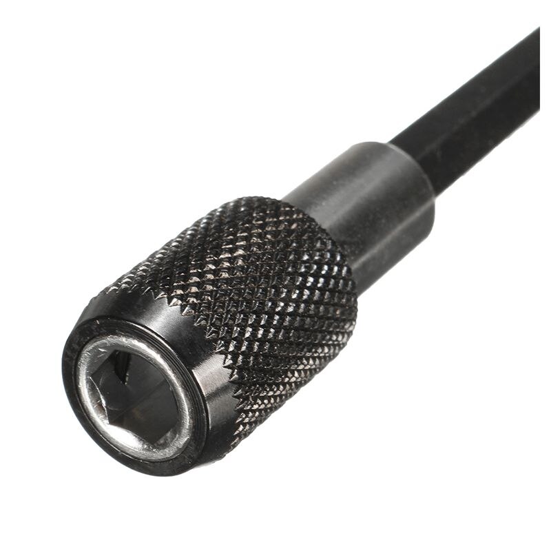 Tournevis à tige hexagonale de 1/4 pouces à dégagement rapide, porte-embout magnétique avec barre d'extension de collier réglable connecteur de 60mm 100mm 150mm