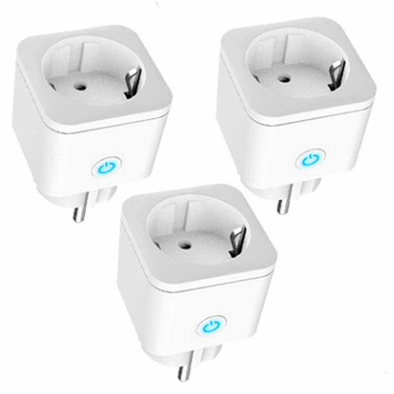 Tuya ZigBee Smart Plug EU Power Monitor Timing Function Socket 16A Smart Home Wireless Compatible Alexa Google Home Assistant
