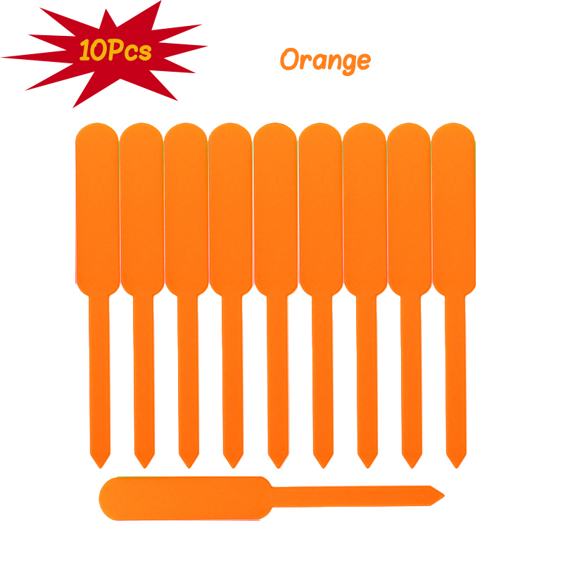 10 etichette da appendere per vivaio, etichette per vasi in plastica, etichette colorate per piante, marcatori impermeabili, piantine, piante in vaso, erbe aromatiche: Verde militare