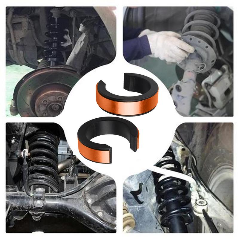 Front Fork Preload Rings 2X Front Shock Absorber Preload Ring 35mm Electric Vehicle Decorative Ring For Motorcycles