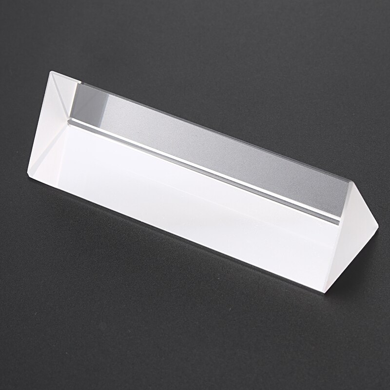Natuurkunde onderwijs prisma precisie optisch glas 4 inch