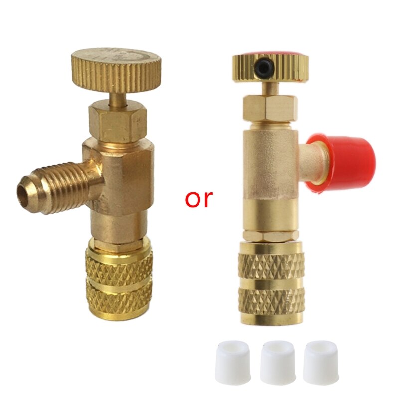R22/R410 Refrigeration Charging Adapter Connector Liquid Addition Accessories Home Refrigeration Tool: C