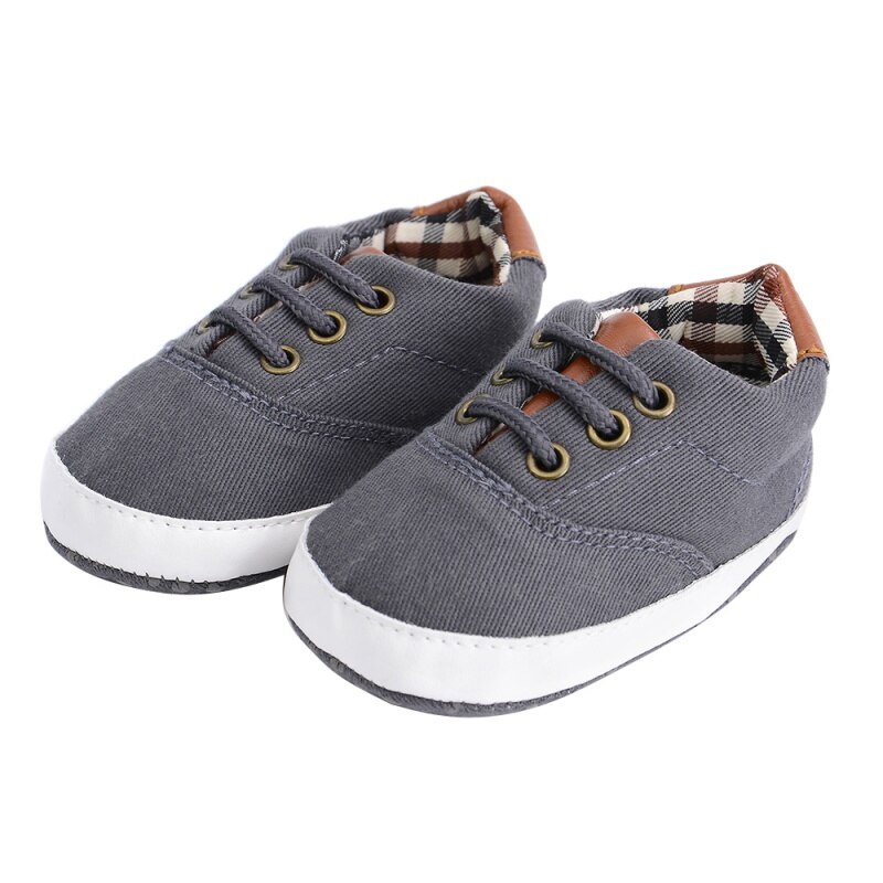 Summer Baby Shoes Newborn Baby Girl Boys Causal Bow Anti-slip Shoes Plaid Patchwork Soft Sole Sneakers Prewalker 0-18M