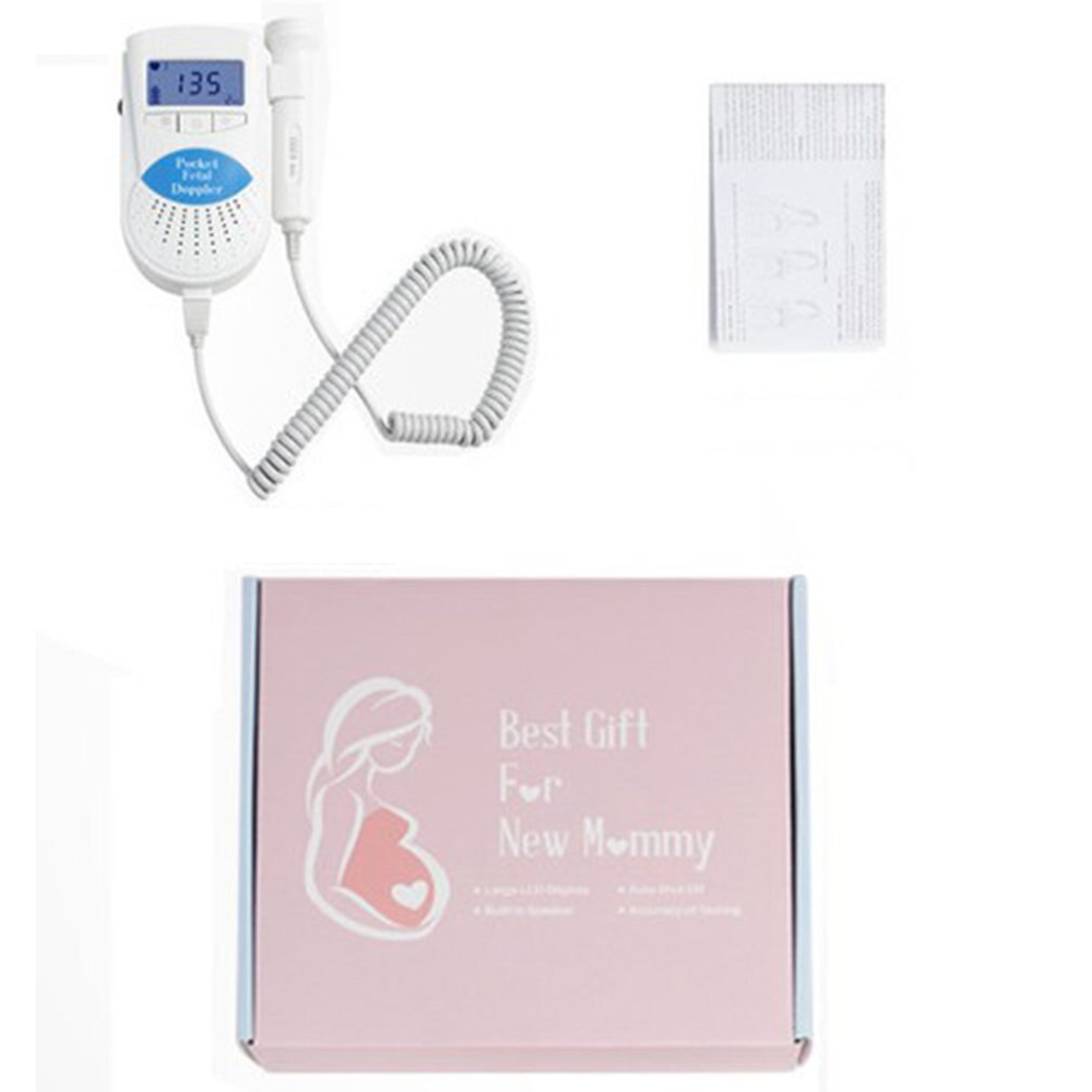 Pregnant Woman Household No Radiation Fetal Movement High Sensitivity Doppler Detection Safe Fetal Heart Apparatus