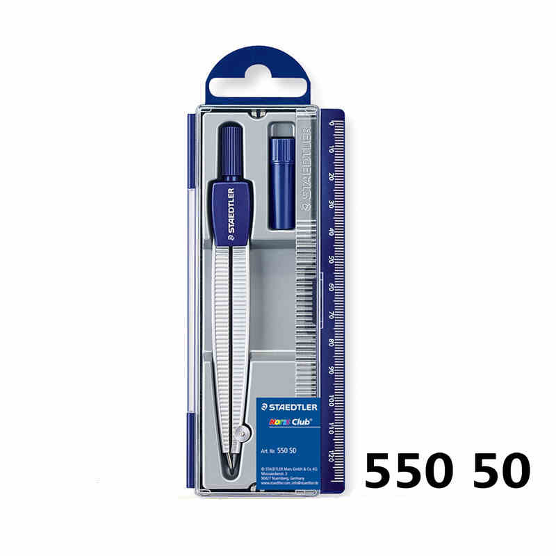 Staedtler Noris Club 550 50/55/60 compas scolaires wz plomb adaptateur universel outils mécaniques de rédaction pour étudiant