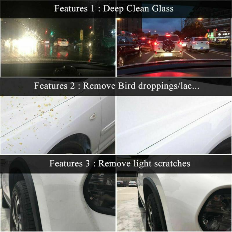 50Ml Auto Glas Reinigen Polijsten Plakken Glas Olie Film Kras Verwijderen Paint Care Schilderen Waterdicht Auto Care Accessoires