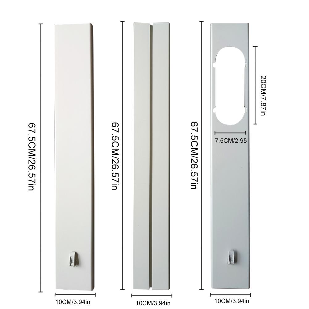 Window Adapter Adjustable Portable Window Kit Plate Extractor Hose Kit For Air Conditioning Home Vent Adapter Tube Hand Tools